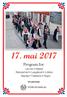 17. mai 2017 Program for: Leirvik Hystad Rommetveit Langeland Litlabø STORD MUSIKKLAG TILSKIPAR: