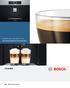 Register your new Bosch now:  CTL636E.. Bruksanvisning