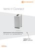 Vento V Connect. Syklonbasert vakuumavgassing For varme-, sol- og kjølesystemer