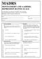 MADRS MONTGOMERY AND AASBERG DEPRESSION RATING SCALE
