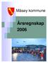 Måsøy kommune. Årsregnskap 2006