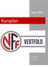 Høst 2017 Kursplan NFF Vestfold Høst 2017