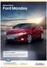 Ford Mondeo. Bilia prisliste. Prisliste pr. 20. mars 2017