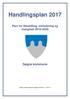 Handlingsplan 2017 Plan for likestilling, inkludering og mangfold Søgne kommune