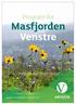Program for. Masfjorden Venstre. for perioden