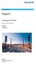 Rapport. Årsrapport for Senter for Jernbanesertifisering. Forfattere. SINTEF IKT Systemutvikling og sikkerhet SINTEF A Åpen