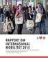 RAPPORT OM INTERNASJONAL MOBILITET 2015