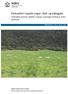 Fôrkvalitet i typiske enger i fjell og dalbygder