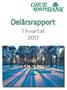 Delårsrapport. 1 kvartal 2017
