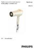 Hairdryer HP8270. Register your product and get support at  Brukerhåndbok