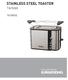 STAINLESS STEEL TOASTER