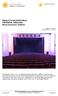 Rapport fra akustikkmåling Parkteatret, teatersalen Moss kommune i Østfold