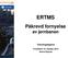 ERTMS. Påkrevd fornyelse av jernbanen. Teknologidagene. Trondheim 10. oktober 2014 Sverre Kjenne