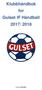 Klubbhåndbok for Gulset IF Håndball 2017/ 2018