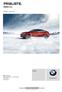 PRISLISTE. BMW X6. Gyldig fra 1. januar 2014 BMW X6. BMW Norge AS Martin Lingesvei Fornebu