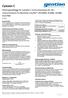 Pakningsvedlegg for Cystatin C immunoanalyse for AUinstrumentene fra Beckman Coulter (AU5800, AU680, AU480, AU2700)