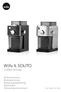 Wilfa IL SOLITO Coffee Grinder. Bruksanvisning Bruksanvisning Betjeningsvejledning Käyttöohje Operating Instructions CG-110B, CG-110S