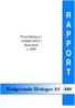 R A P P O R T. Rådgivende Biologer AS 440. Overvåking av miljøkvalitet i Kalvatnet i 1999