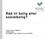 Råd til bolig eller sosialbolig? Anders Nohre-Walldén Utviklingssjef Norwegian Green Building Council (NGBC)