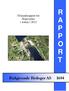 Tilstandsrapport for Hopsvatnet i Askøy i 2012 R A P P O R T. Rådgivende Biologer AS 1684