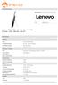 Lenovo S500z 10K3 - alt-i-ett - Core i3 6100U 2.3 GHz - 4 GB GB - LED 23