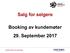 Salg for selgere. Booking av kundemøter 29. September 2017