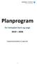 Planprogram. for temaplan barn og unge