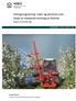 Avlingsregulering i eple og plomme ved hjelp av mekanisk tynning av blomar