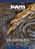 PAM VA-KATALOG 2017 VA-KATALOG 2017 VANN AVLØP VENTILER