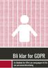 Bli klar for GDPR. En håndbok for ISPer om overgangen til EUs nye personvernforordning