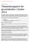 Tilstandsrapport for grunnskolen i Gulen 2011