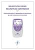 BRUKERVEILEDNING NEUROTRAC CONTINENCE