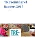 TREseminaret. Rapport 2017