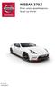 NISSAN 370Z. Priser, utstyr, spesifikasjoner, farger og interiør NO-09C-0919