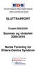 SLUTTRAPPORT. Sommer og vinterleir 2009/2010. Norsk Forening for Ehlers-Danlos Syndrom