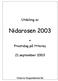 Utdeling av. Nidarosen * Prostidag på Ytterøy. 21.september Nidaros Bispedømmeråd