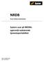 NRDB. Systors svar på NKOMs spørsmål vedrørende tjenesteportabilitet. Norsk Referansedatabase. Systor Trondheim AS Date: