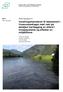 Vandringsmønsteret til laksesmolt i Vossovassdraget med vekt på detaljert kartlegging av åtferd i innsjøsystema og effektar av miljøtilhøve
