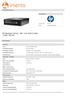 HP EliteDesk 705 G3 - SFF - A GHz - 8 GB GB