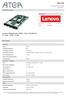 Atea AS. Lenovo BladeCenter HS23 - Xeon E5-2697v2 2.7 GHz - 8 GB - 0 GB. Sentralbord: Produktinformasjon.