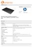 HP ZBook Studio G3 Mobile Workstation  - Core i7 6820HQ - 32 GB RAM GB SSD