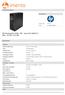 HP Workstation Z440 - MT - Xeon E5-1660V3 3 GHz - 32 GB GB