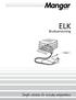 ELK. Simple solutions for everyday independence. Bruksanvisning. Norsk