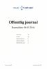 HELSE ø SØR-ØST. Offentlig journal. Journaldato Journalenhet: Inngående dokumenter: Utgående dokumenter: Antall sider inkl.