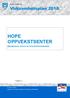 HOPE OPPVEKSTSENTER. Virksomhetsplan 2018 (BARNEHAGE, SKOLE OG SKOLEFRITIDSORDNING) Versjon 1.1