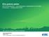 EUs grønne pakke. Nytt fornybardirektiv varedeklarasjon, støtteregime for fornybar produksjon måloppnåelse 2020