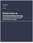 Beskrivelse av incitamentsordning Busstjenester Romerike 2019 Ruteområde 6 Enebakk