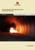 WG Tunnelhvelv T100 Fullskala branntest i Runehamar testtunnel