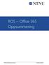 Office 365 ROS oppsummering