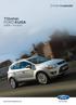 FORD TILBEHØR. Tilbehør FORD KUGA /2012